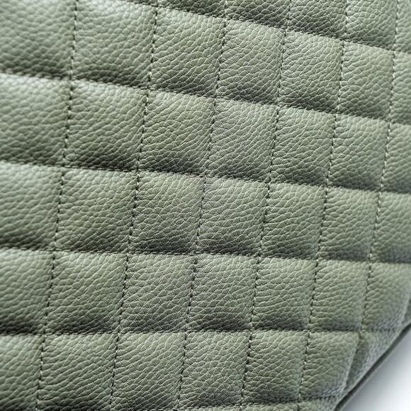 Ms Lovely Vegan Leather Cosmetics Travel Bag Olive Green NEW - Picture 4 of 5